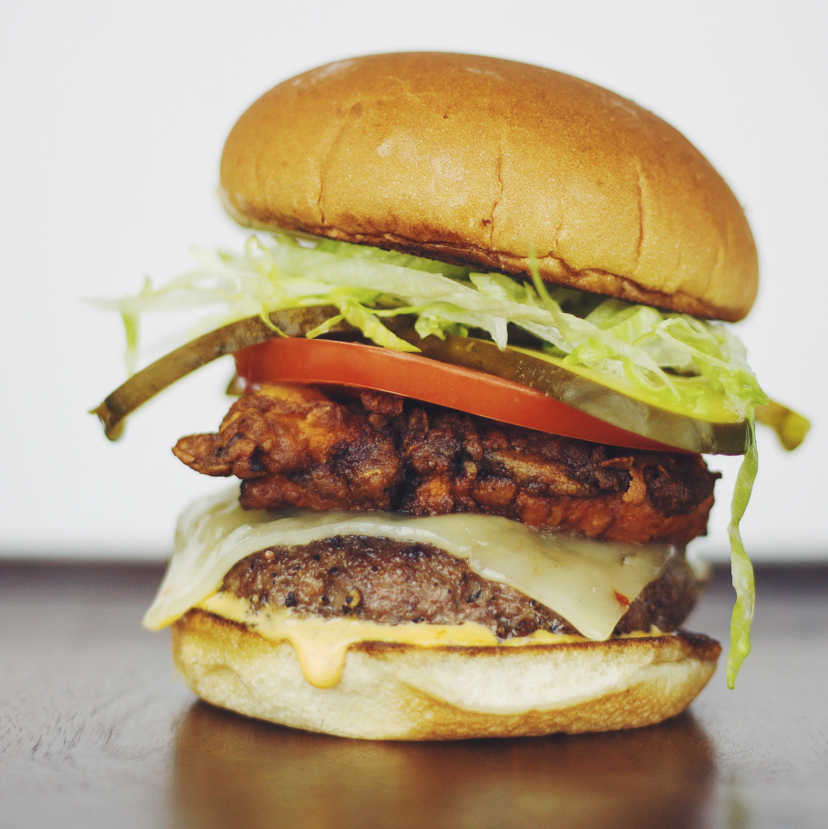 Fried Chicken Burger