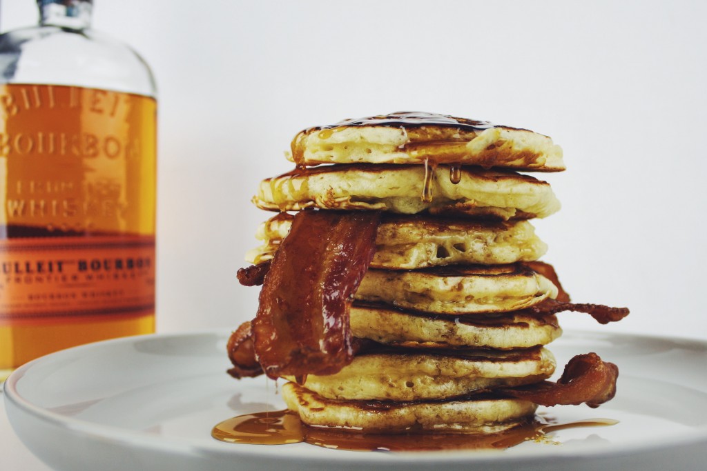 bacon bourbon pancakes