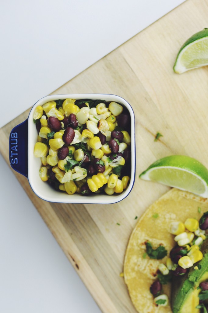 Grilled Corn and Black Bean Salsa