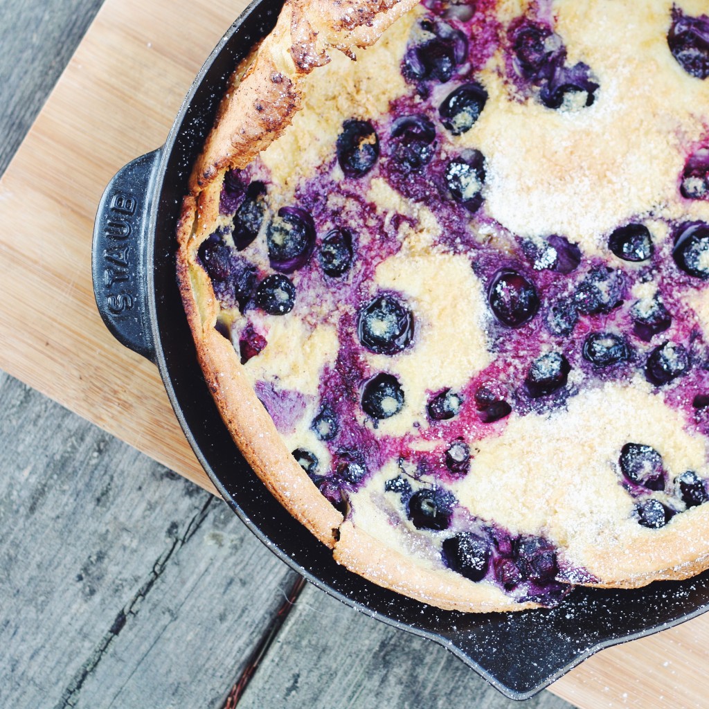 blueberry dutch pancake 