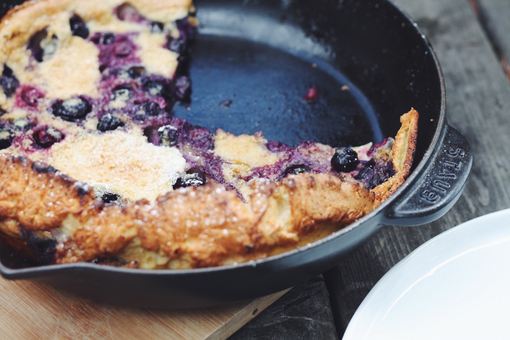 blueberry dutch pancake 
