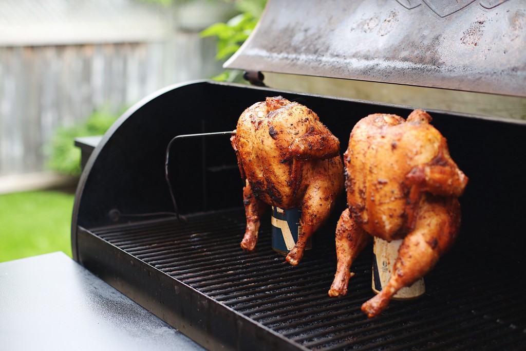 Traeger beer hotsell can chicken